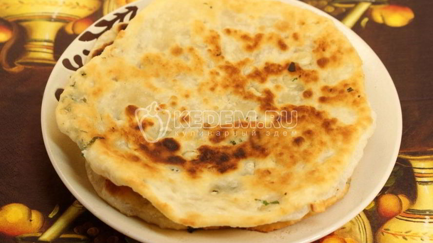 Рецепт чесночных лепешек