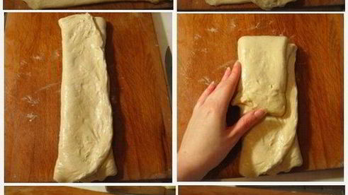 фокачча с клубникой