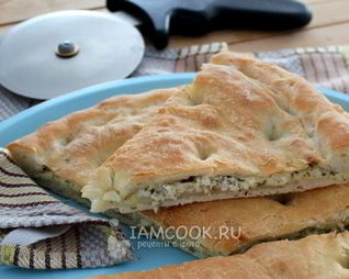 Фокачча с сыром и творогом