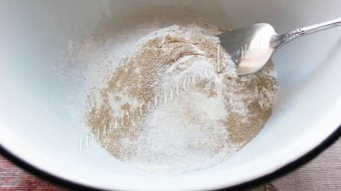 фокачча с сыром и творогом