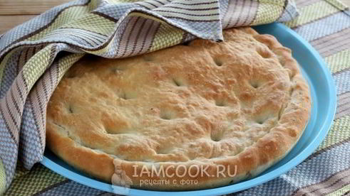 фокачча с сыром и творогом