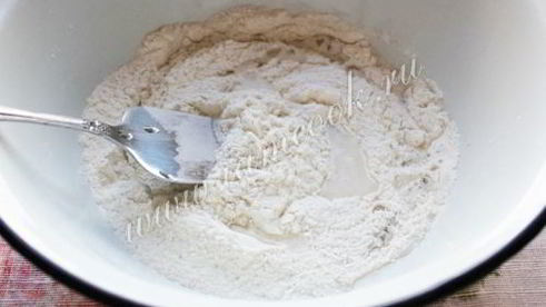 фокачча с сыром и творогом