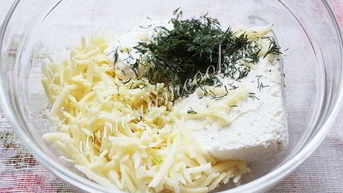 фокачча с сыром и творогом