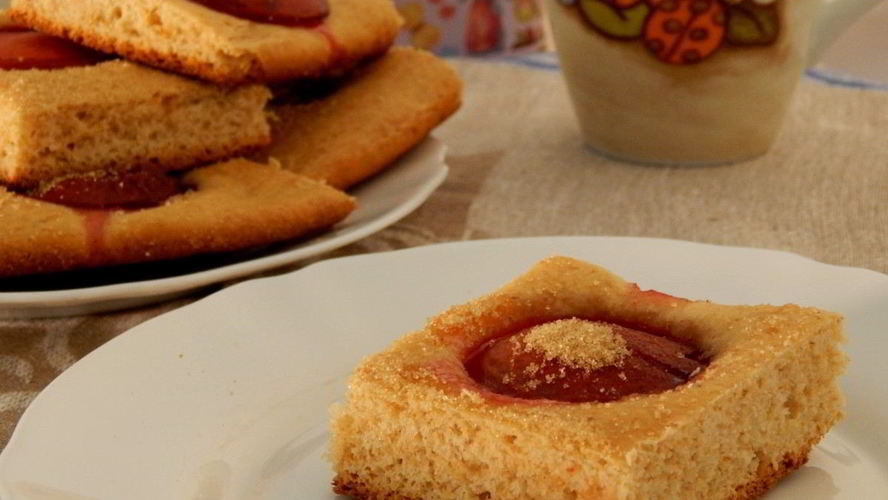 Рецепт фокаччи со сливами