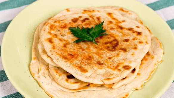 Рецепт Индийских лепешек с начинкой