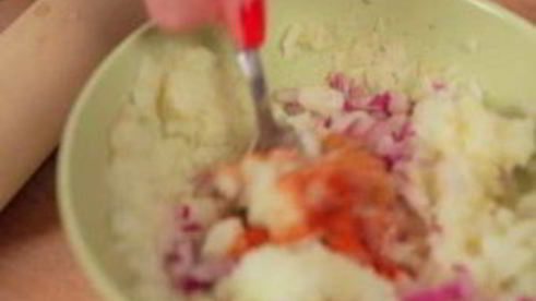 индийские лепешки с начинкой