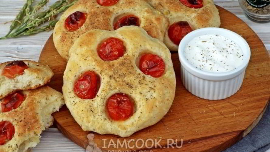 Рецепт картофельных лепешек с черри и травами