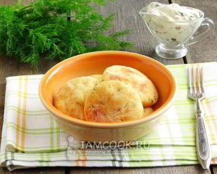 Картофельные лепешки с укропом