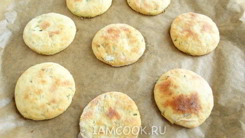 картофельные лепешки с укропом
