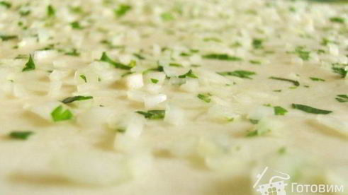 катлама — узбекские луковые лепешки