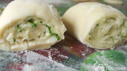 катлама — узбекские луковые лепешки