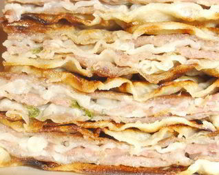 Китайские лепешки с мясом