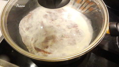 китайские лепешки с мясом