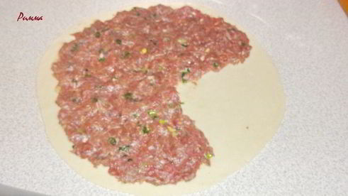 китайские лепешки с мясом