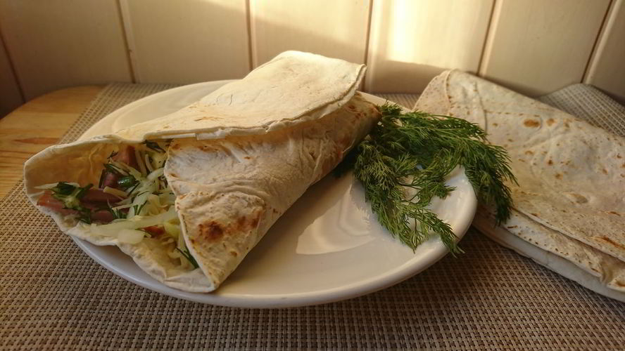 Рецепт конверта из пшеничной лепешки