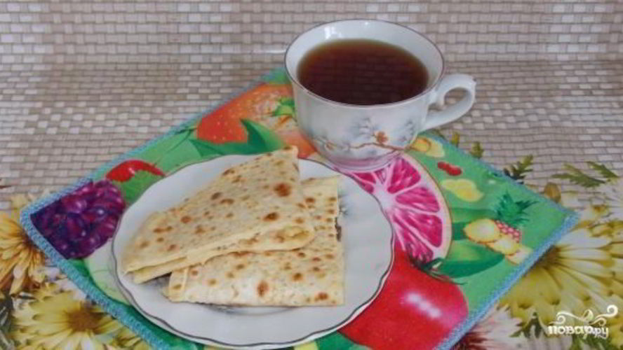 Рецепт лепешки с картофельным пюре