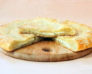 Лепешка с сыром