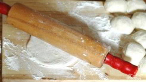 лепешки на кефире с начинкой