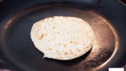 лепешки на кефире с начинкой