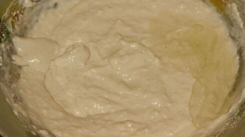 лепешки на кефире с сыром