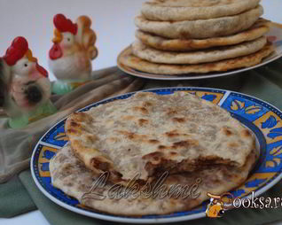 Лепешки на минералке