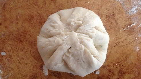 лепешки на минеральной воде с зеленью и сыром