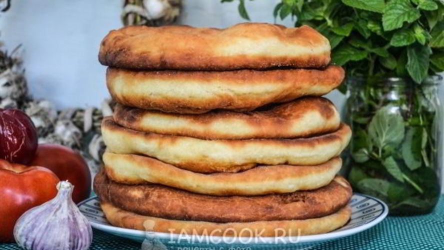 Рецепт лепешек на сковороде