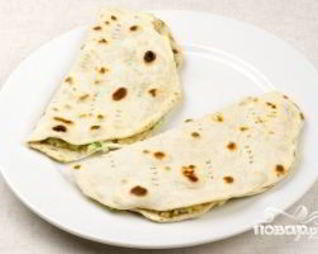 Лепешки с начинкой