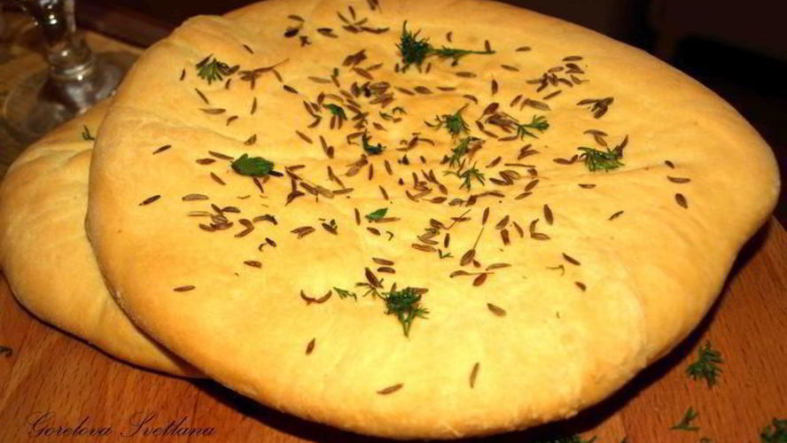 Рецепт лепешек с тмином