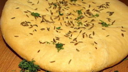 лепешки с тмином