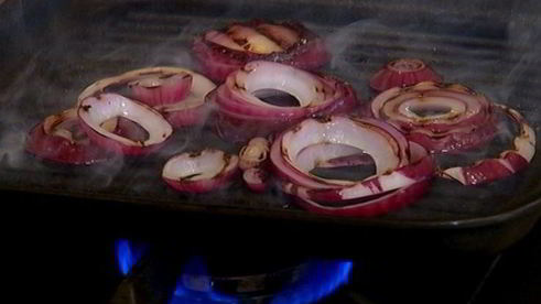 пита с моцареллой, руколой и помидорами