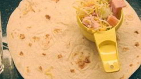 пита с ветчиной