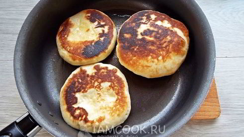 пышные лепешки на кефире