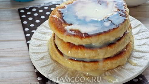 пышные лепешки на кефире