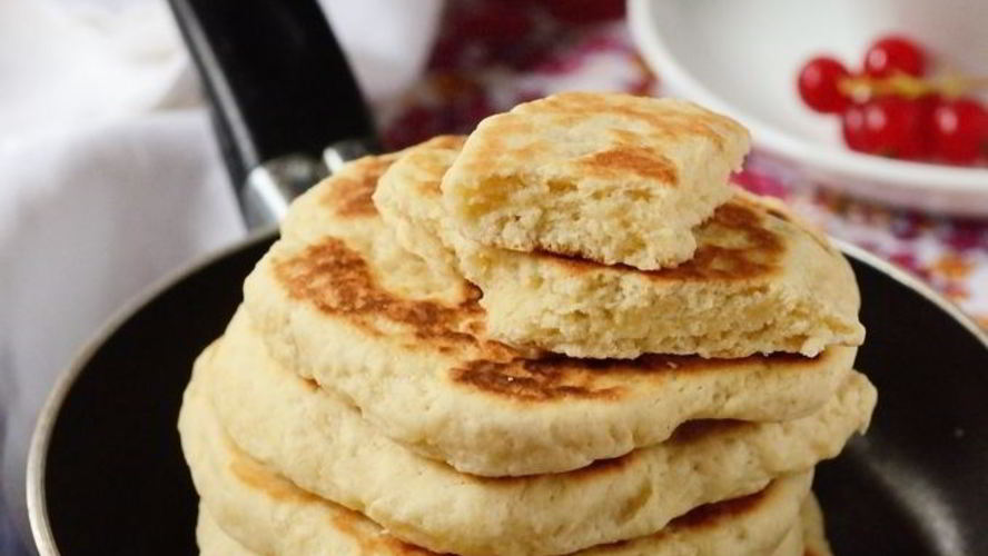 Рецепт сливочных лепешек