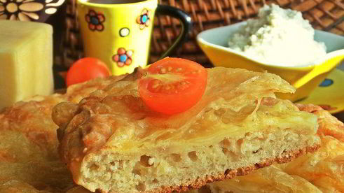 сырная лепешка