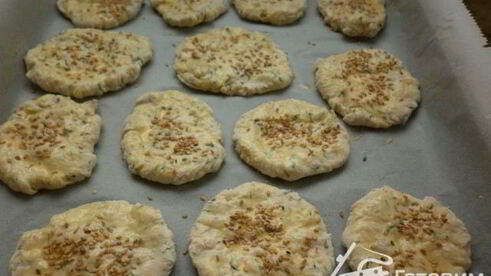сырные лепешки с курицей