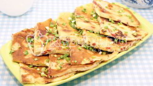 сырные лепешки с начинкой