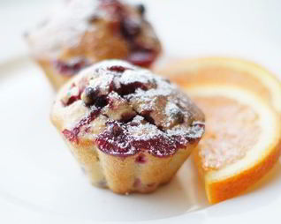 Апельсиново-ягодные маффины Фитнес
