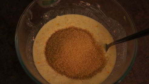 апельсиново-ягодные маффины фитнес