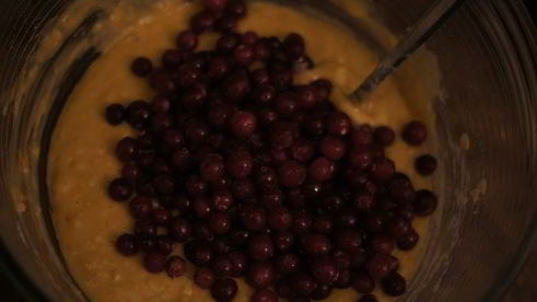 апельсиново-ягодные маффины фитнес