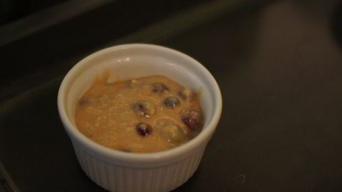 апельсиново-ягодные маффины фитнес