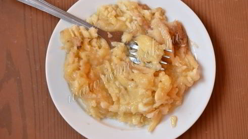 бананово-яблочные маффины