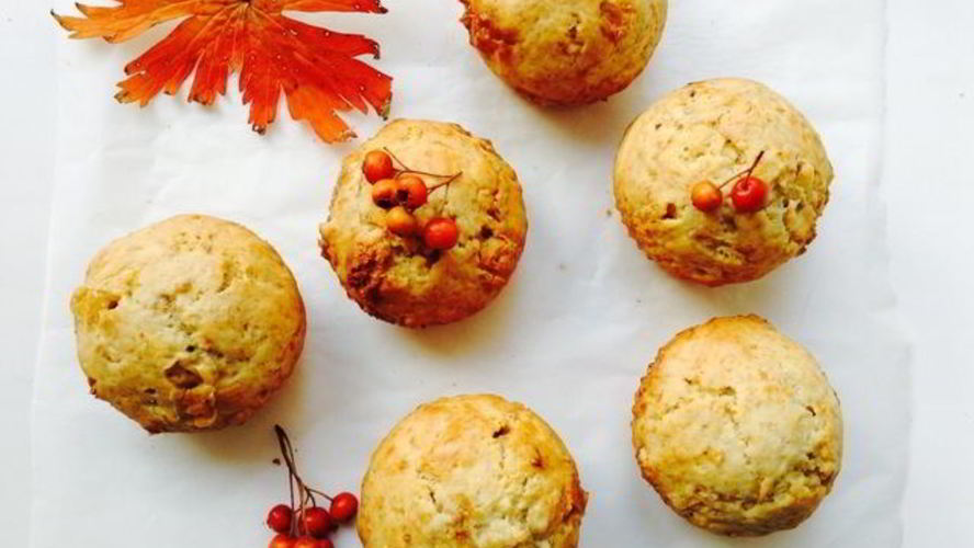 Рецепт банановых маффинов с белым шоколадом