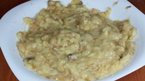 банановые маффины с нутеллой