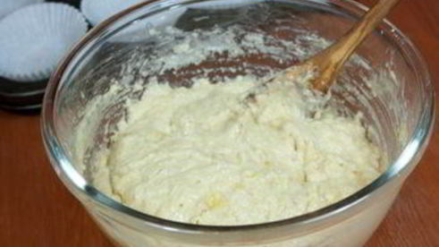 банановые маффины с нутеллой