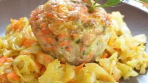 маффины из индейки с укропом