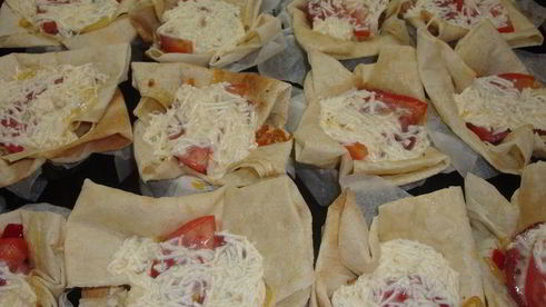 маффины из лаваша