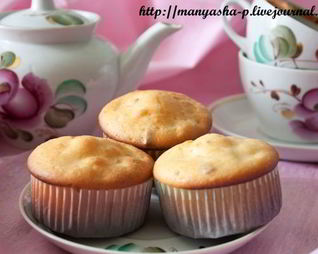 Маффины на основе натурального йогурта
