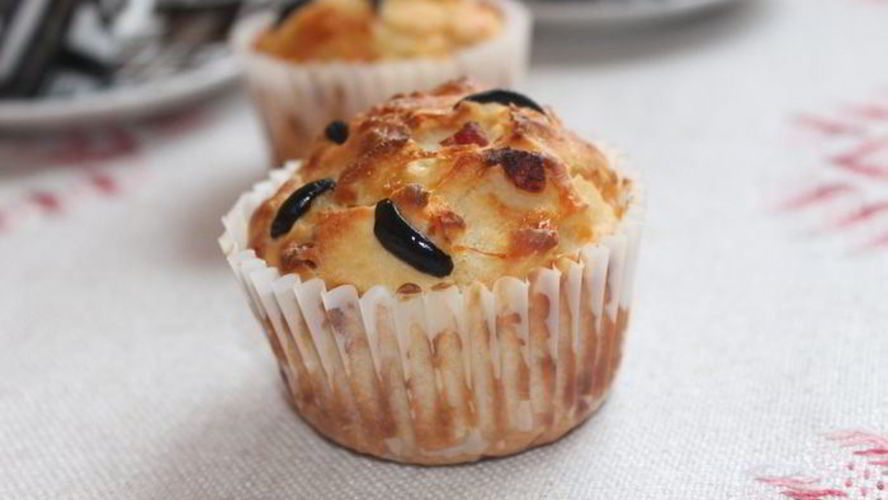 Рецепт маффинов с беконом